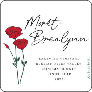 2023 Moret-Brealynn Lakeview Vineyard Pinot Noir