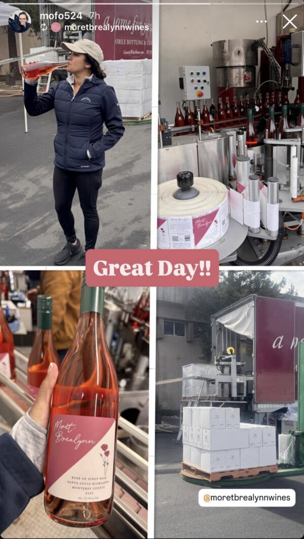 2025 Moret-Brealynn Santa Lucia Highlands Rose' of Pinot Noir