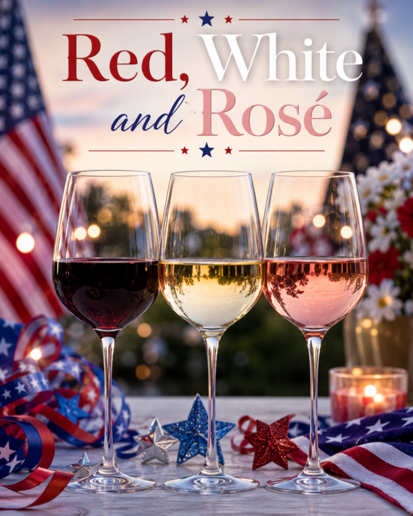 RED, WHITE & ROSE' 4TH OF JULY PACK